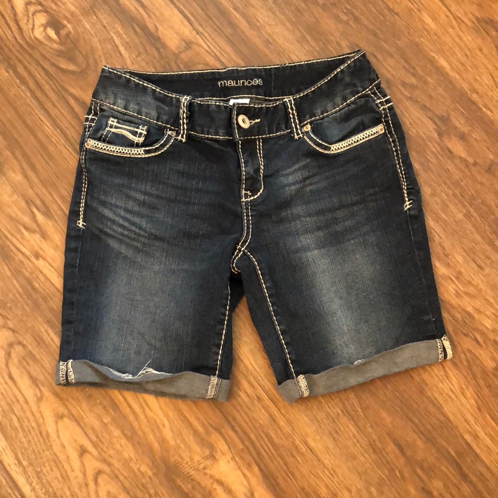 Maurices denim bermudas